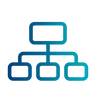 Structured frameworks icon